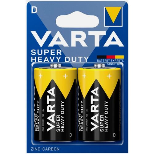 VARTA Superlife Tip D 1.5V R20 SUPER HEAVY DUTY, PAK2 CK, Cink-karbon baterije slika 2