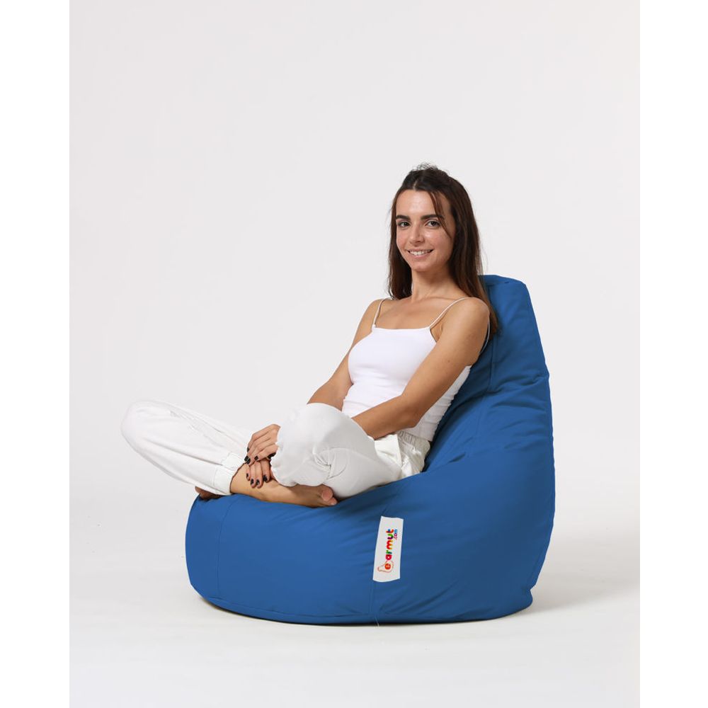 Drop L - Plavi Baštenski Bean Bag slika 3