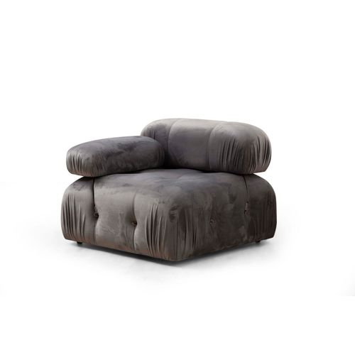 Atelier Del Sofa Sofa, Sivo, Bubble L1 - Grey slika 1