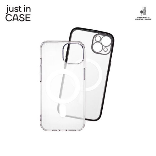 2u1 Extra case MAG MIX paket CRNI za iPhone 14 slika 2