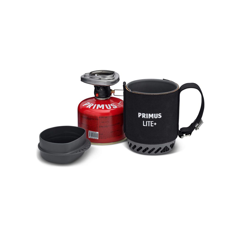 Primus Plinski plamenik sa posudom za pripremu hrane Lite Plus Stove System, Black slika 1