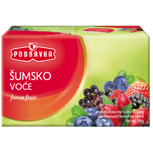 Podravka čaj Šumsko voće porodično pakovanje XXL 100g 