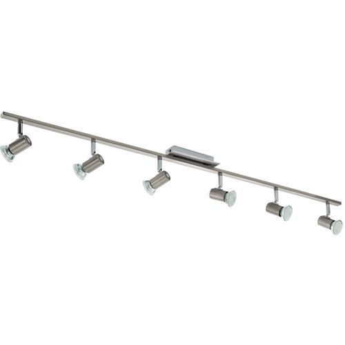 Eglo Rottelo spot/6, led 6x5w, 6x400lm, l-1160, mat/hrom  slika 1