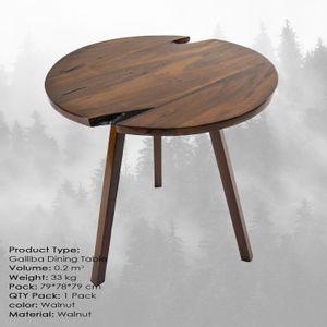 Gal'ba Walnut Dining Table