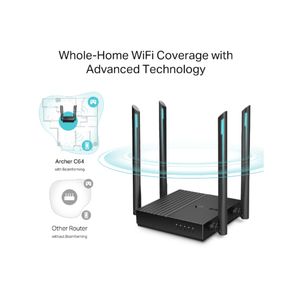 TP-Link ARCHER C64/AC1200Wireless MU-MIMO WiFi Router