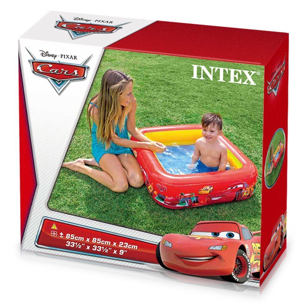 INTEX bazen za djecu 57101 CARS 85cm x 85cm x 23cm slika 3