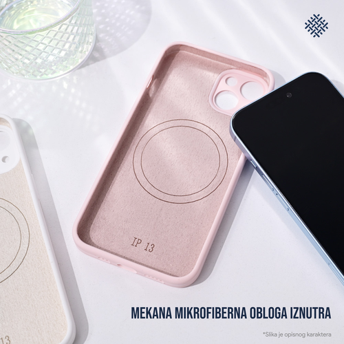 Torbica Magsafe Pure color za iPhone 15 Pro 6.1 lila slika 3