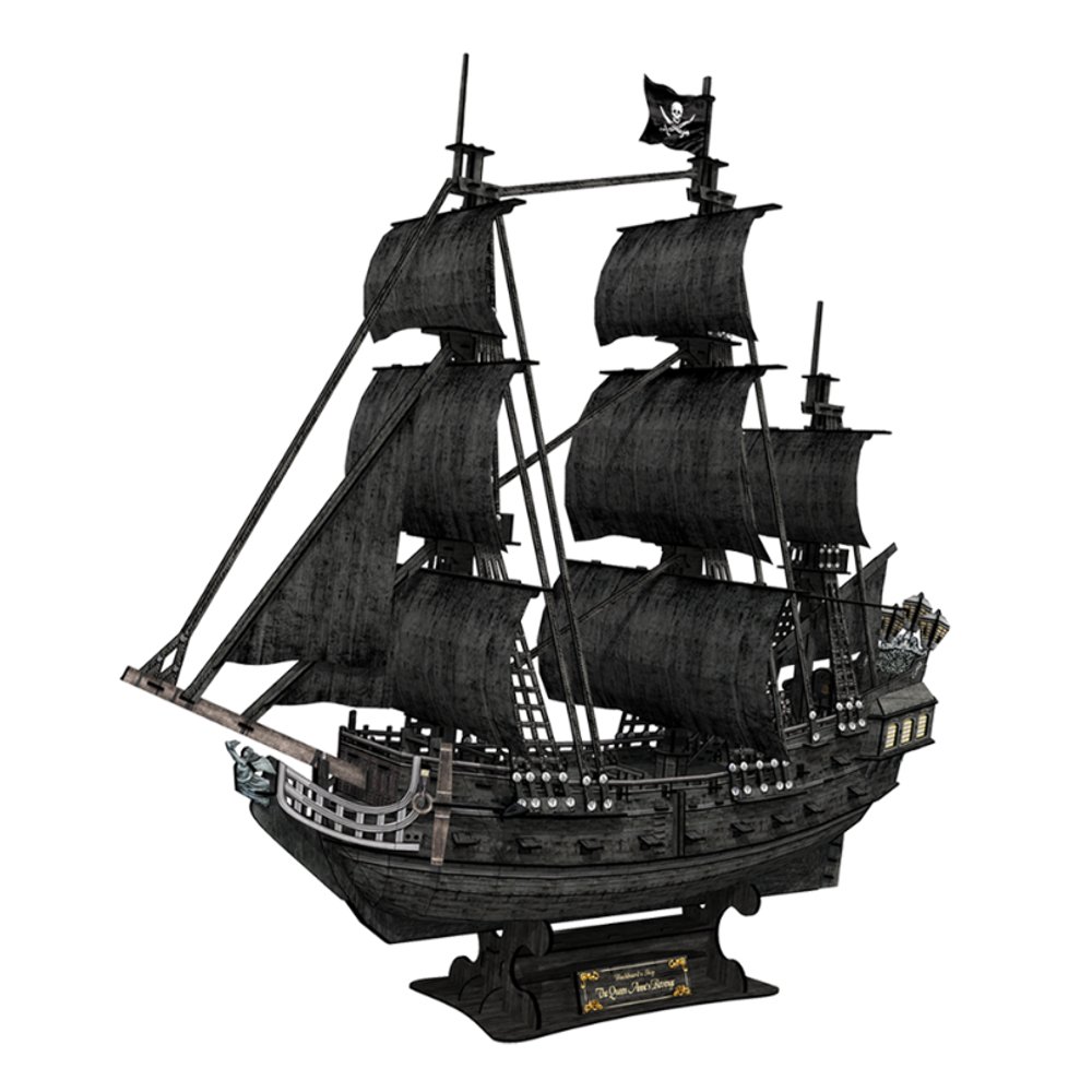 CubicFun CBF240189 3D Puzzle Queen Annes Revenge T4018h slika 1