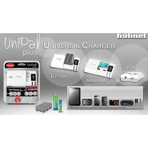 Hähnel UniPal PLUS - Universal Lithium ion punjač slika 4