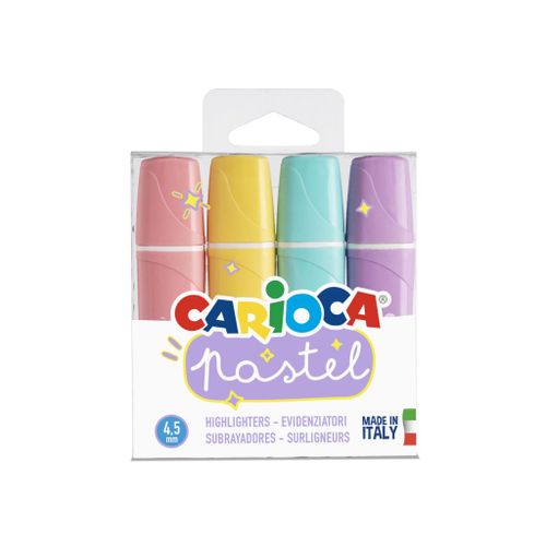 Carioca marker Memolight pastelne boje 4/1 slika 1