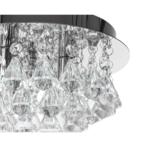 TOOLIGHT Kristalna stropna svjetiljka App1039-3C Chrome slika 3