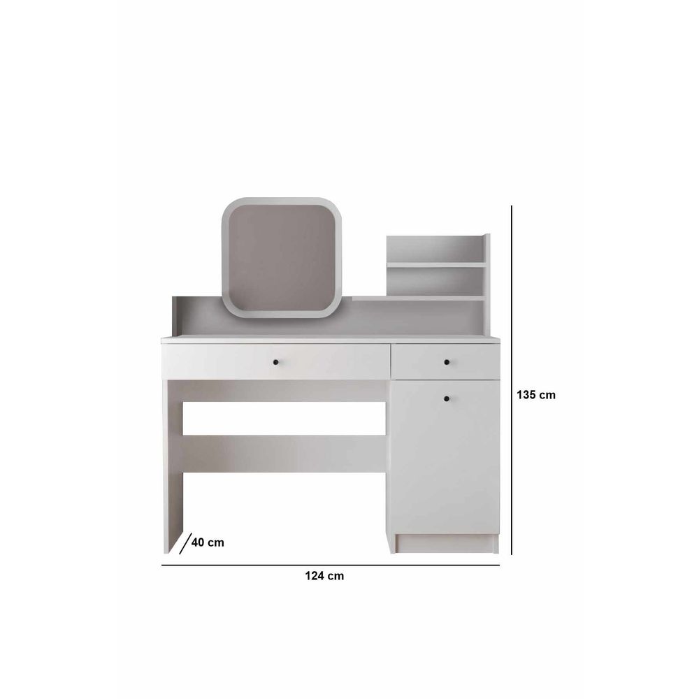 Make-Up Sto Harmony 2 Square - Bijela slika 8