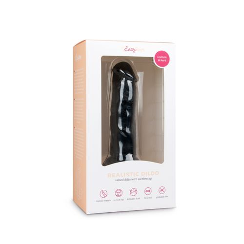 Dildo Easytoys, crni – 15,5 cm slika 3