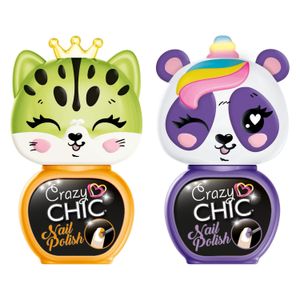 Clementoni CL18796 Crazy CHIC Lovely Set lakova za nokte, 2 kom