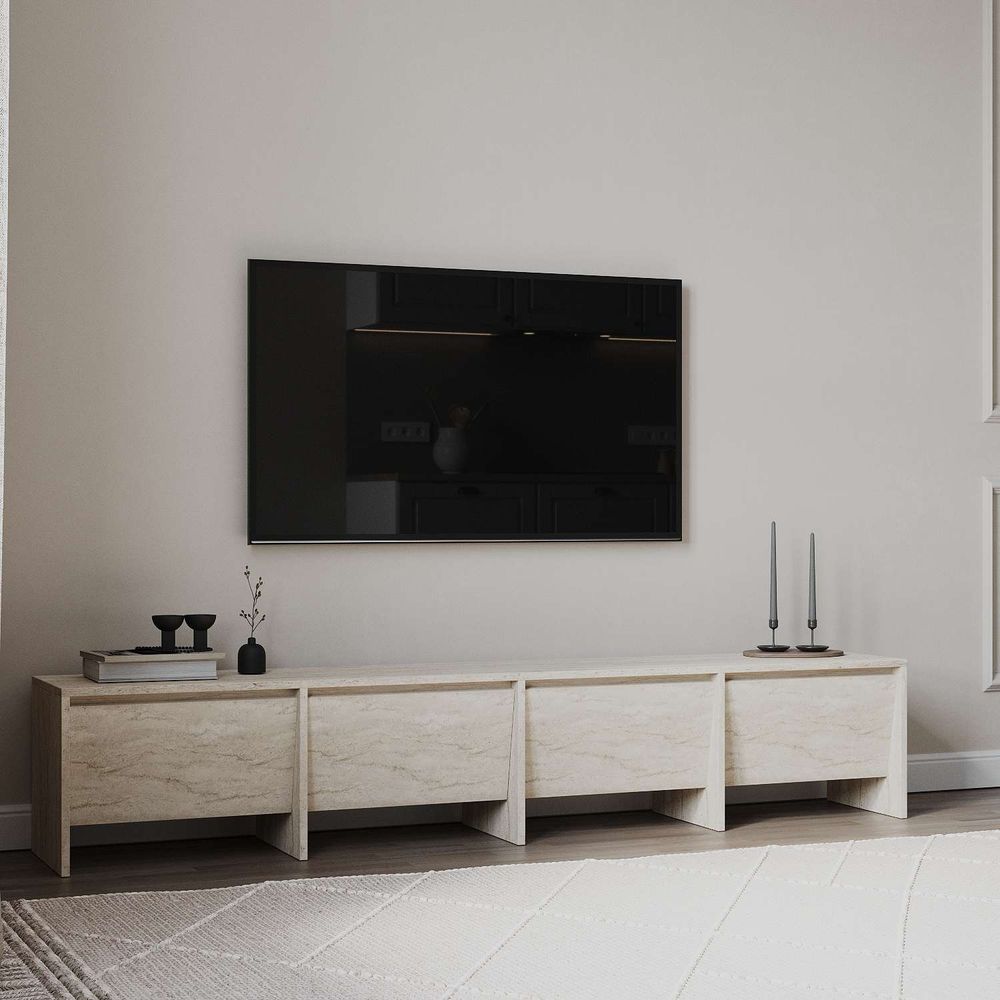 TV Stalak Laris 180 u boji travertina slika 4