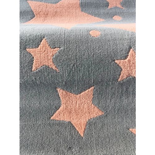 Dječji tepih STARLINE - sivi/rozi - 160*220 cm slika 3