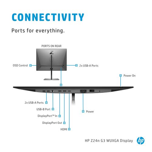 HP Z24n G3 (1C4Z5AA) 24\" slika 8