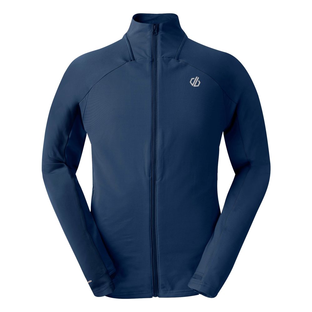 Dare2B Muški duks na kopčanje Substratum IV Stretch, Moonlight Denim slika 1