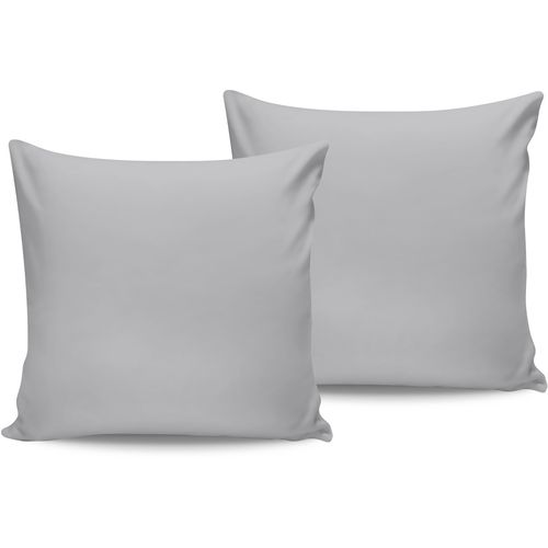 Colourful Cotton Komplet satenskih jastučnica (2 komada) (FR) Svijetlo siva slika 1