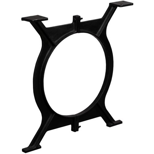 Noge za blagovaonski stol od lijevanog željeza 2 kom u obliku O slika 3