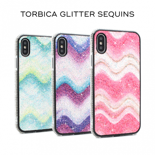 Maska Glitter Sequins za Samsung N970F Galaxy Note 10 plava slika 1