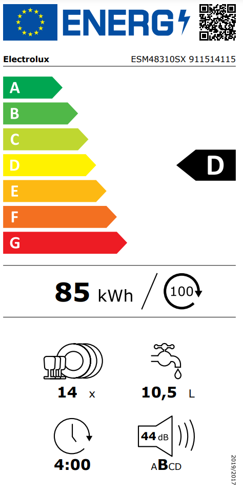 Energetski certifikat D