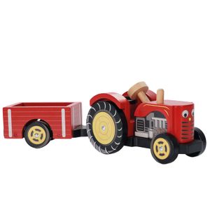 Le Toy Van Drveni traktor sa prikolicom Bertie