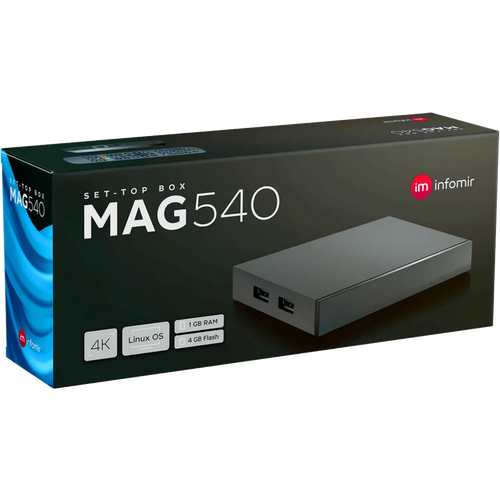 Mag Prijemnik IPTV za Stalker midlleware, 4K HDR - MAG 540 slika 2