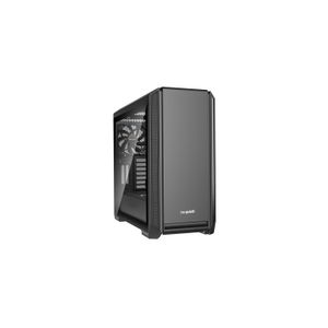 be quiet! BGW26 SILENT BASE 601 Window Black, MB compatibility: E-ATX / ATX / M-ATX / Mini-ITX, Two pre-installed be quiet! Pure Wings 2 140mm fans, Ready for water cooling radiators up to360mm