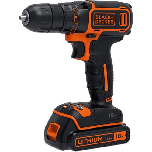 Black & Decker  Aku Bušilica Odvijač 18V BDCDC18K slika 1