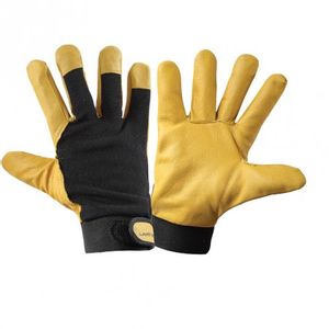 LAHTI PRO rukavice podstavljene zaštitne smeđe/žuta br.9