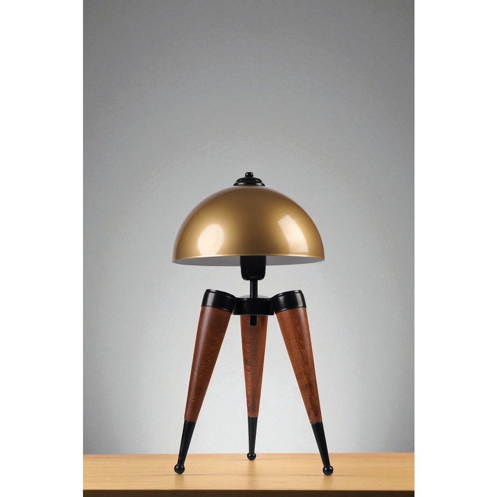 Zlatna Orahova Stolna Lampa 8902-2 slika 2