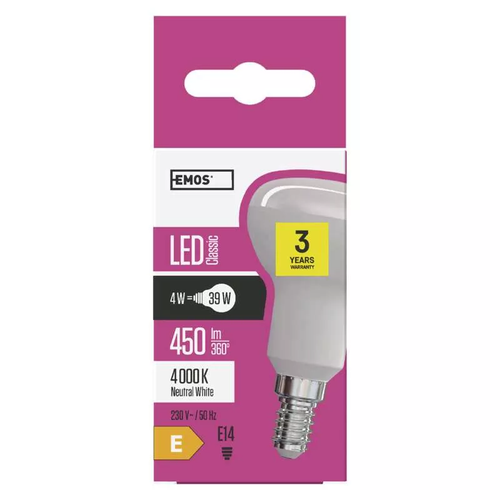 Emos LED sijalica Classic R50 6W E14 NW ZQ7221 slika 1