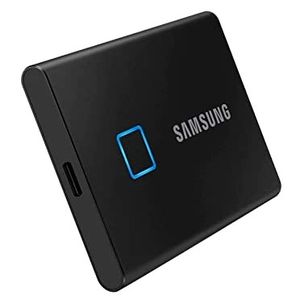 SSD Externi 2TB Samsung Portable T7 Touch Black USB 3.2 MU-PC2T0K/WW