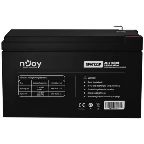 NJOY GP07122F baterija za UPS 12V 7Ah (BTVACGUOBTG2FCW01B) slika 1