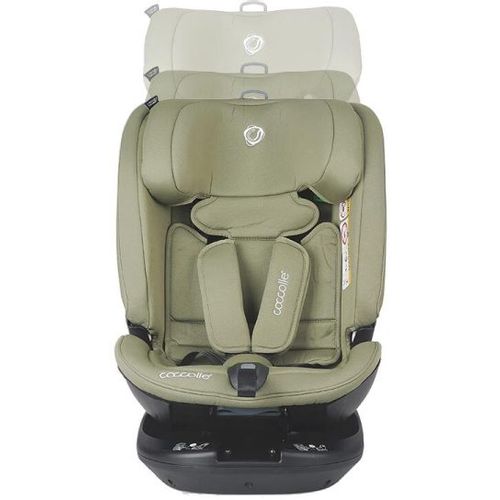 Coccolle® Autosjedalica Velsa iSize 360° 40-150cm Isofix, Moss Green slika 6