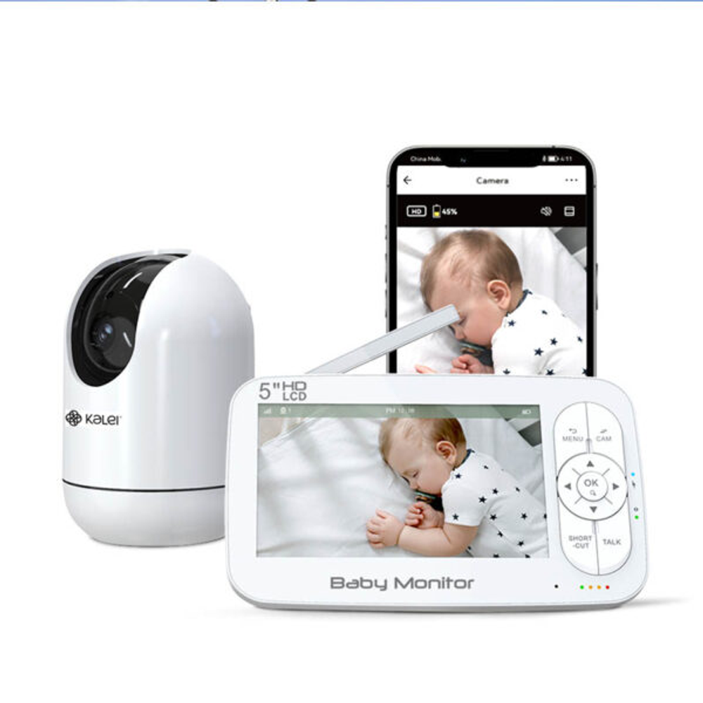 Kalei Video Baby monitor Smart WiFi 5“ BM5R5W sa uspavankama slika 4
