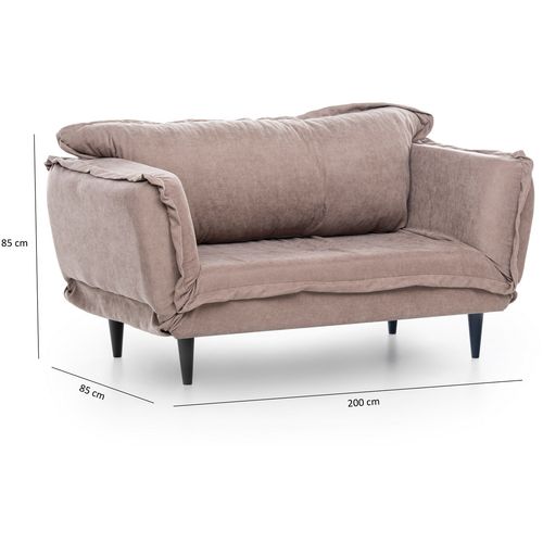 Atelier Del Sofa Dvosjed na razvlačenje, Mink, Vino Daybed - Mink GR121\01 slika 13