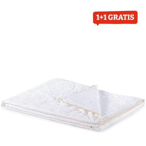 Ljetni svileni pokrivač Vitapur Victoria's Silk Summer white 250x200 cm 1+1 GRATIS slika 1