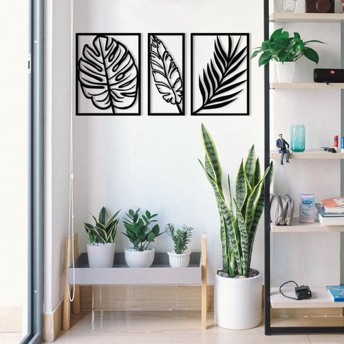 Wallity Metalna zidna dekoracija Leaf2 Metal Decor slika 1