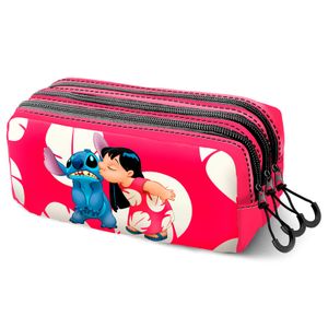 Disney Stitch Kiss triple pencil case