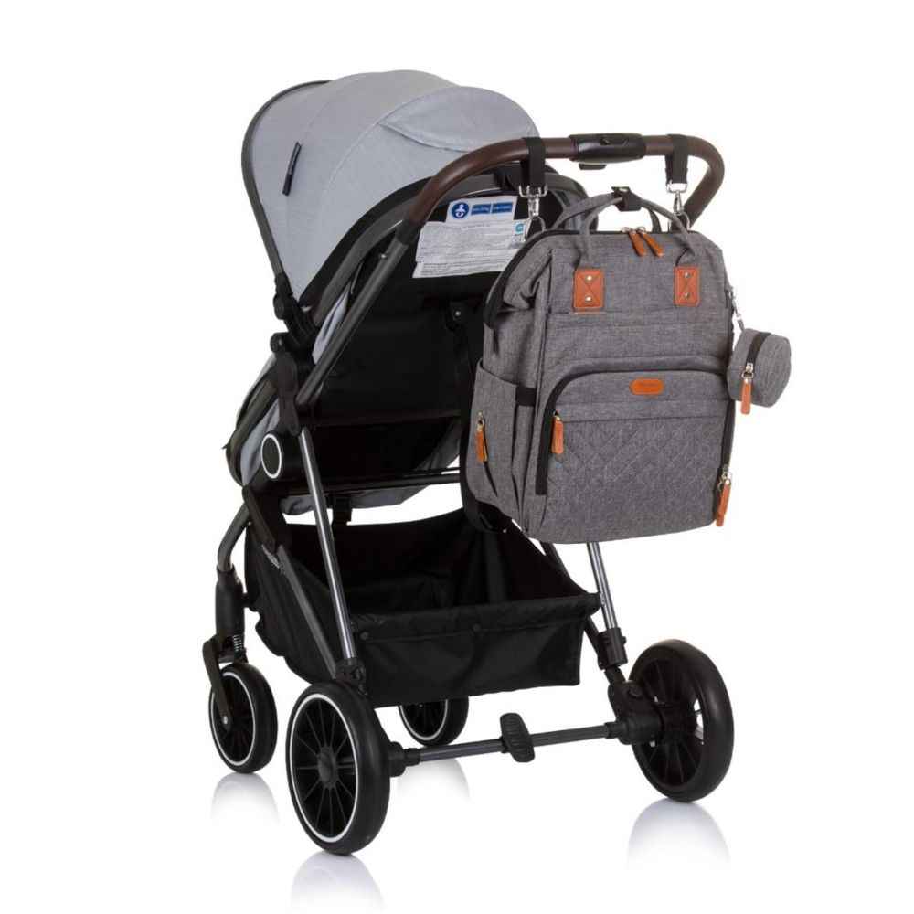 Chipolino Ruksak za mame Granite Chrab0242Gn slika 7