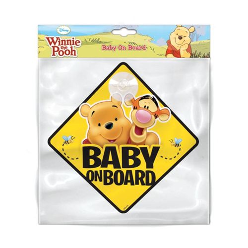 Znak Baby on Board - Winnie the Pooh slika 2