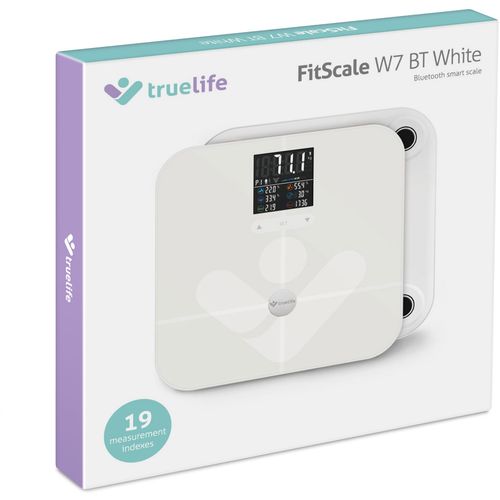 TRUELIFE pametna vaga FitScale W7 BT, bijela slika 11