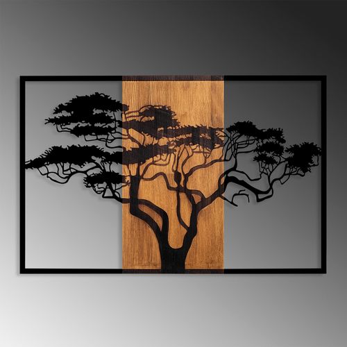 Wallity Acacia Tree - 388 Walnut
Black Decorative Wooden Wall Accessory slika 4