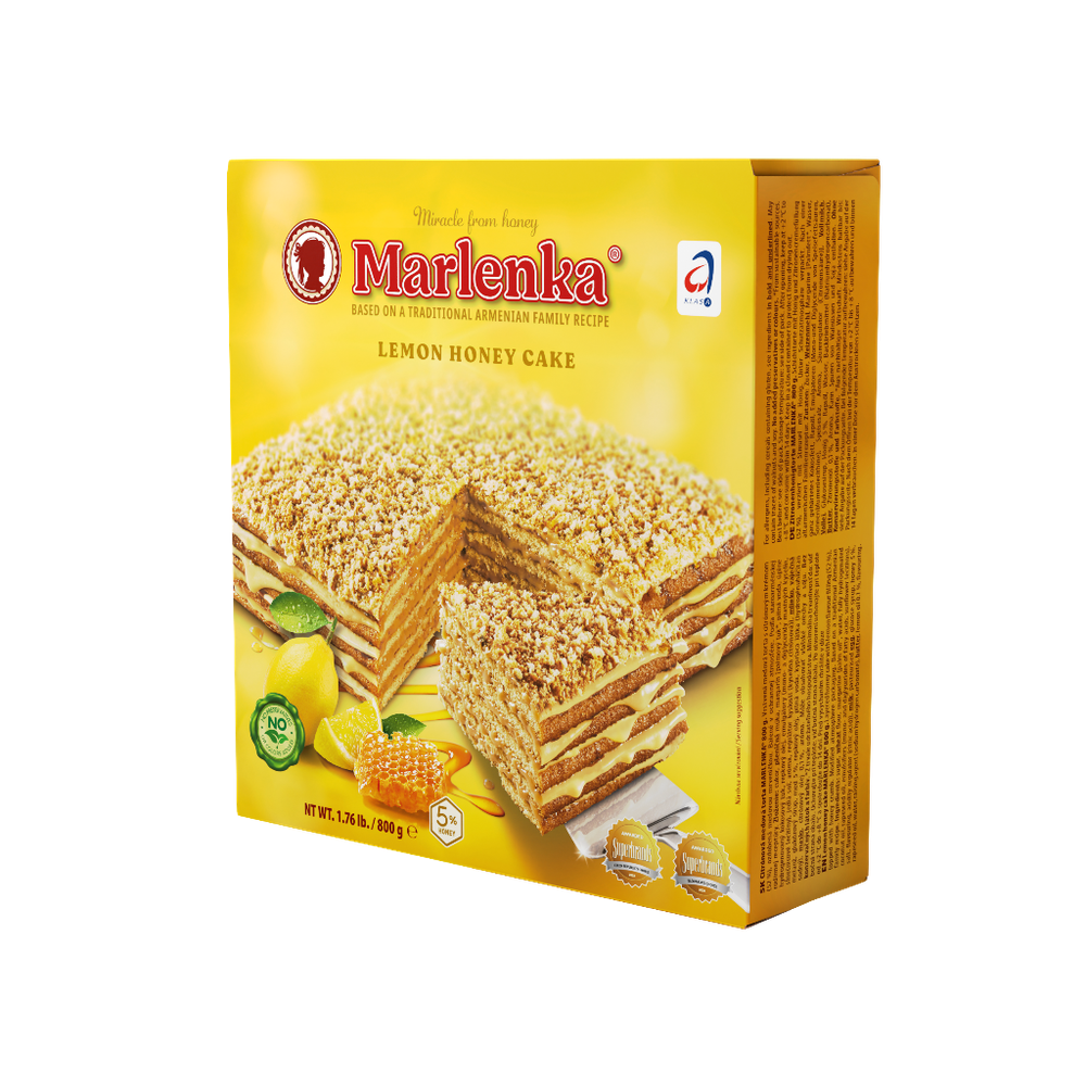 Marlenka torta od meda sa limunom 800g slika 1