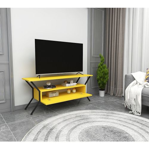 Tarz - TV komoda Yellow Black slika 3