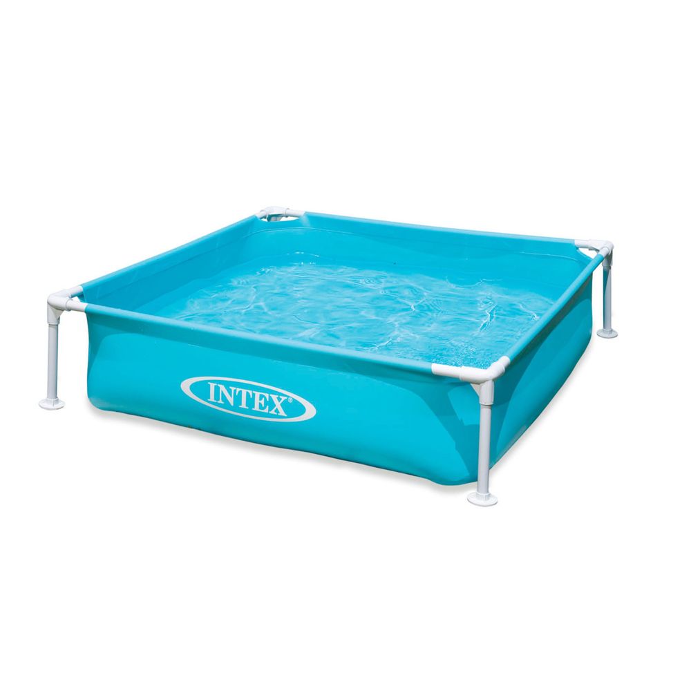 INTEX 57173 dječji bazen s kvadratnim okvirom – 122 × 122 × 30 cm slika 1