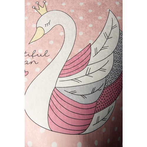 Conceptum Hypnose Swan - Roze Multikolor Tepih (140 x 190) slika 4