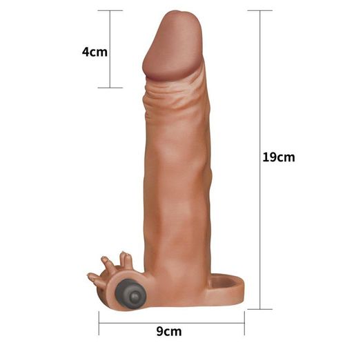 Lovetoy navlaka za penis s vibratorom 18,5cm slika 16